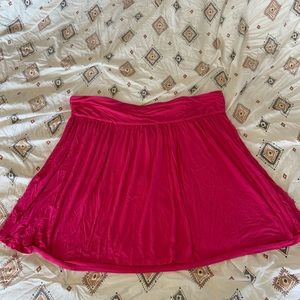 Bright Pink Lane Bryant Skirt